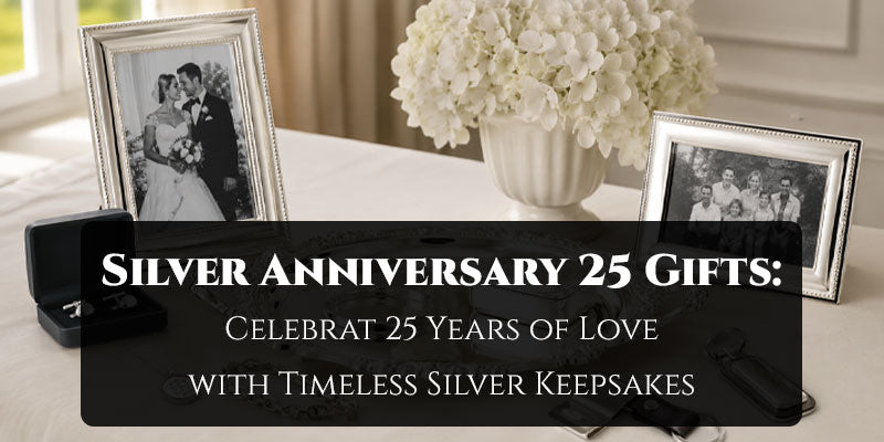 Silver Anniversary 25 Gifts: Celebrate 25 Years of Love with Timeless Silver Keepsakes