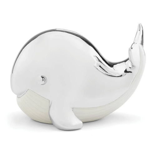 Reed and Barton Mystic Sea Whale Bank