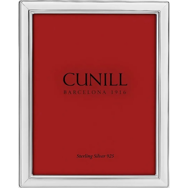 Cunill Metropolis Non-Tarnish Sterling Silver 8x10 Picture Frame