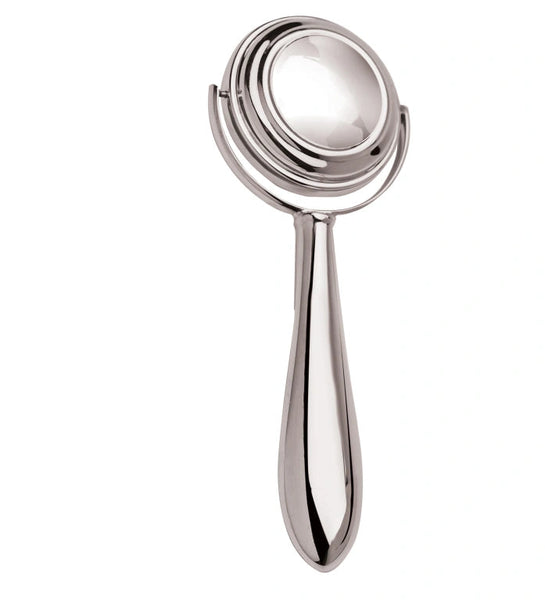 Krysaliis Sterling Silver Spin It Baby Rattle