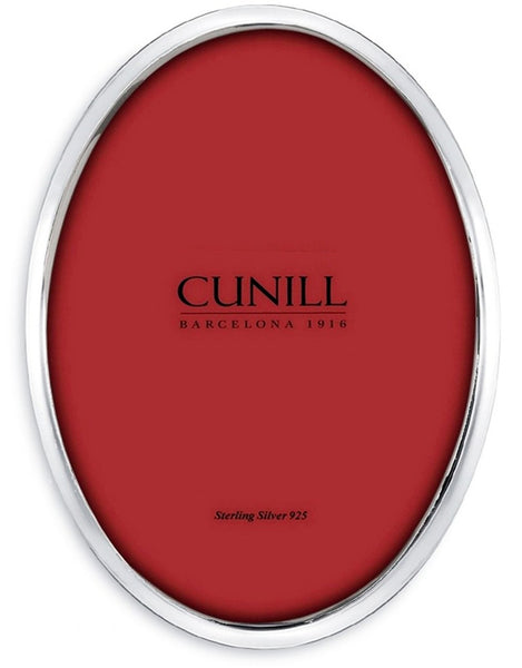 Cunill 'Mayfair Oval' 8x10 Non-Tarnish Sterling Silver Picture Frame