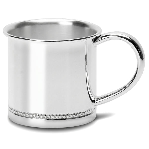 Krysaliis Classic Beaded Cup in High Micron Sterling Silver Layer