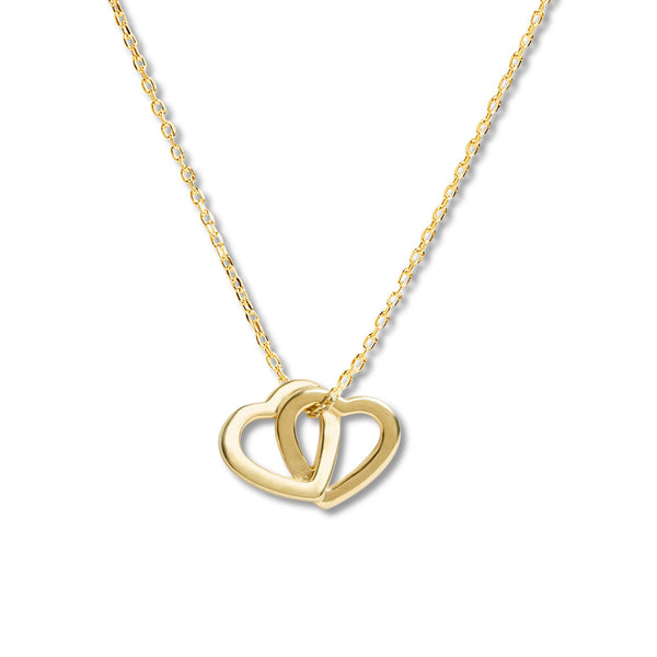 Mysha Personalized Couples Heart Pendant