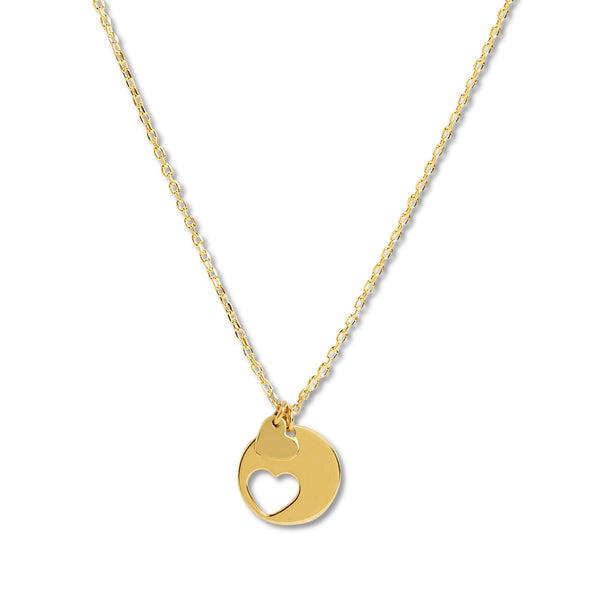 Mysha Personalized Couples' Heart Puzzle Pendant