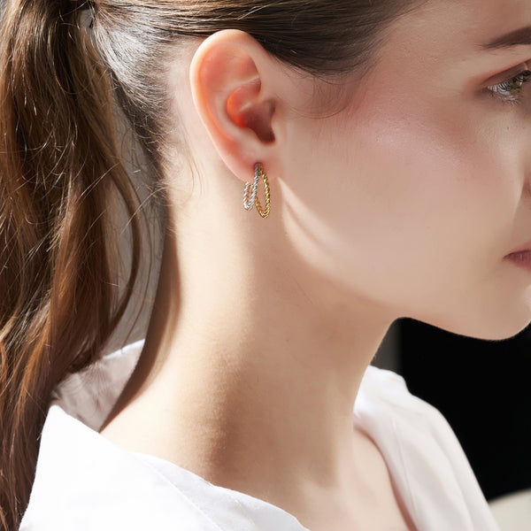 Mysha Sterling Silver Eternal Circles