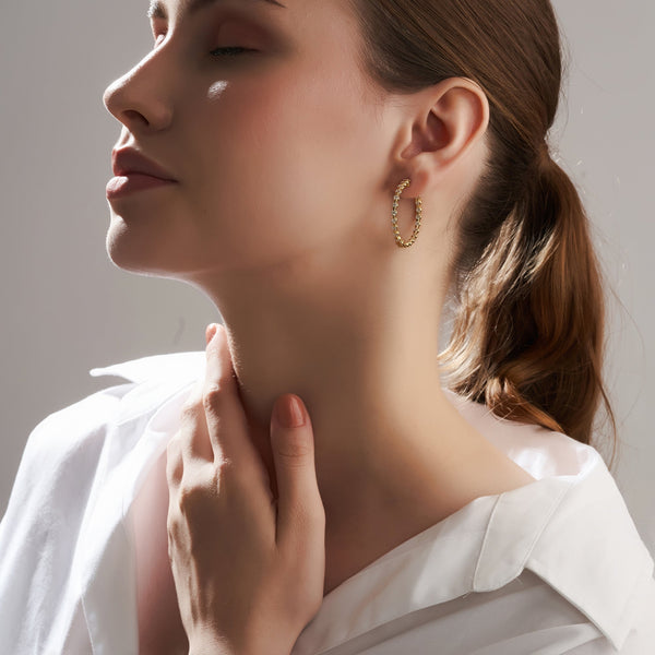 Mysha Silver Serenity Sterling Silver Earrings