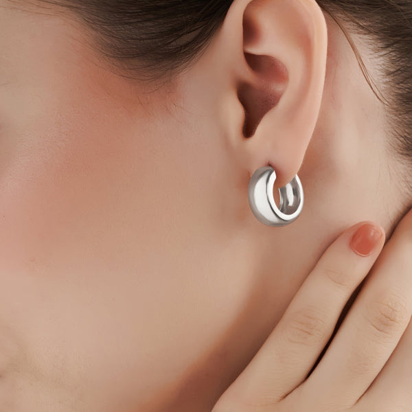 Mysha Sterling Silver Bold Statement Earings