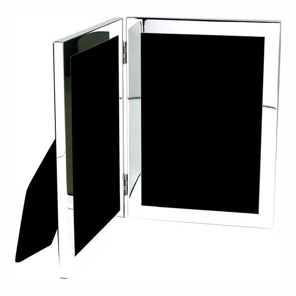 Salisbury Pewter Double Frame 5×7″