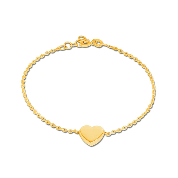 Mysha Personalized Serenade Heart Bracelet