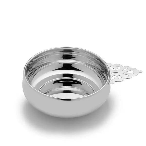 Empire Sterling Pierced Handle Baby Porringer