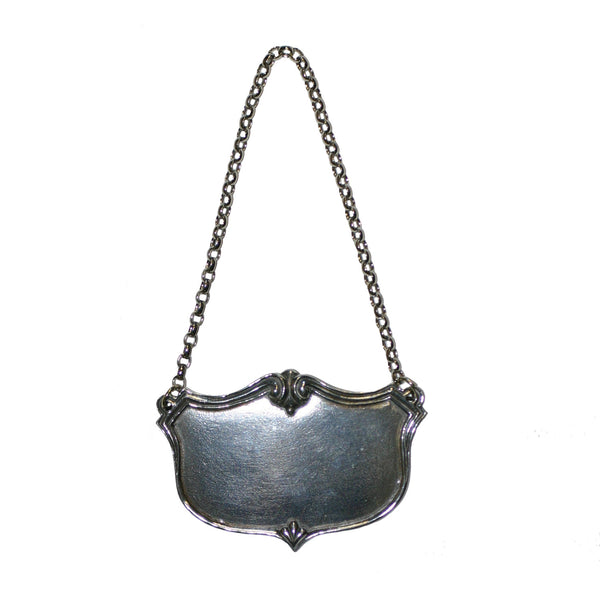Salisbury Pewter Engravable Decanter Label - Plain