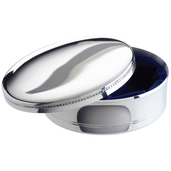 Salisbury Pewter Images Jewel Box w/Red Liner - 4