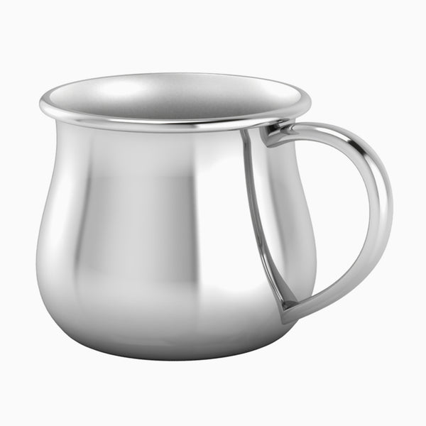 Krysaliis Classic Bulge Silver Plated Baby Cup