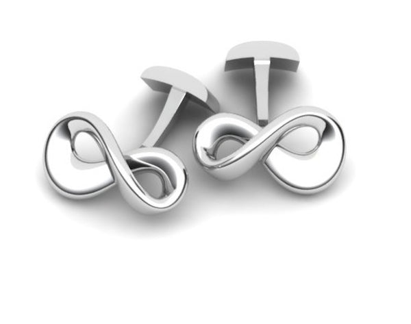 Krysaliis Tangled Sterling Silver Cufflinks