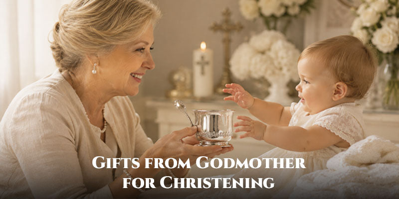Gifts from Godmother for Christening