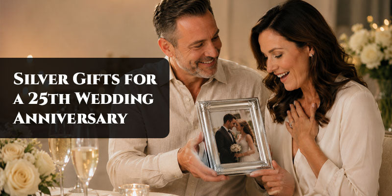 Silver Gifts for a 25th Wedding Anniversary