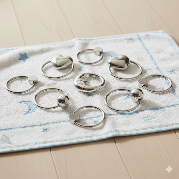 Buy Teething Ring Baby Rattles - All Silver Gifts