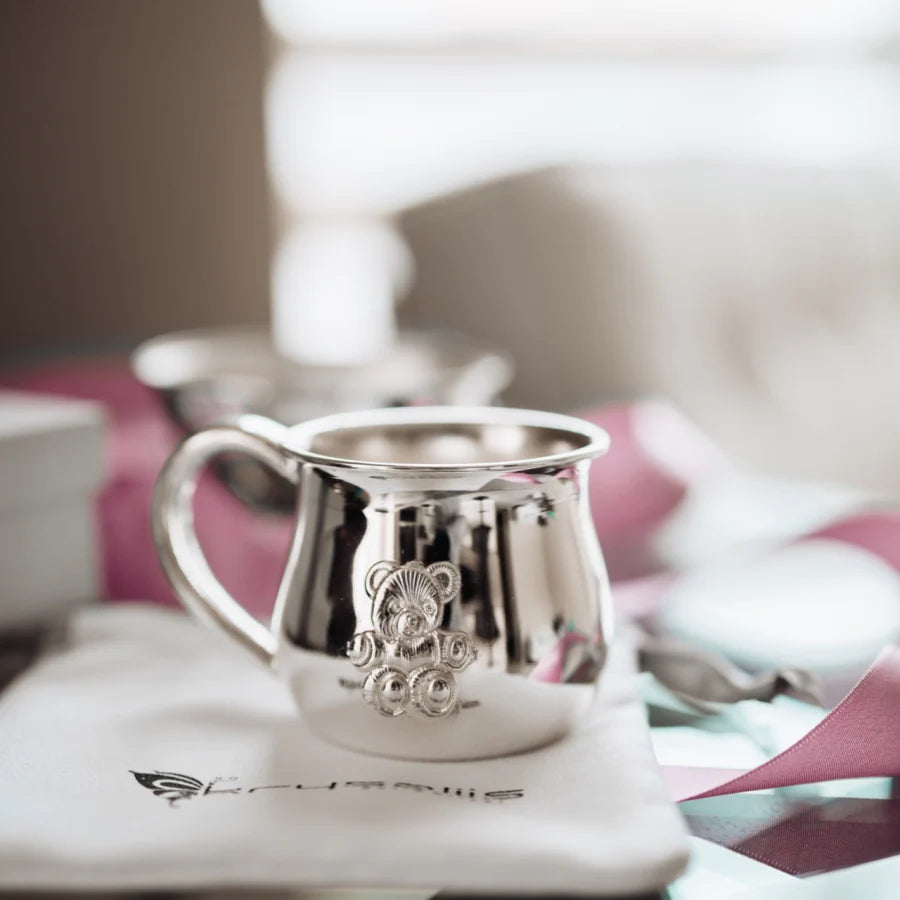 Personalized & Custom Engraved Silver Baby Cups All Silver Gifts