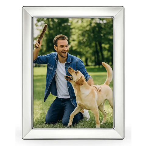 Cunill Castell Non-Tarnish Sterling Silver 8x10 Picture Frame