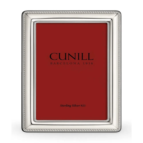 Cunill 'Cord' Non-Tarnish Sterling Silver Picture Frame in 8" x 10"