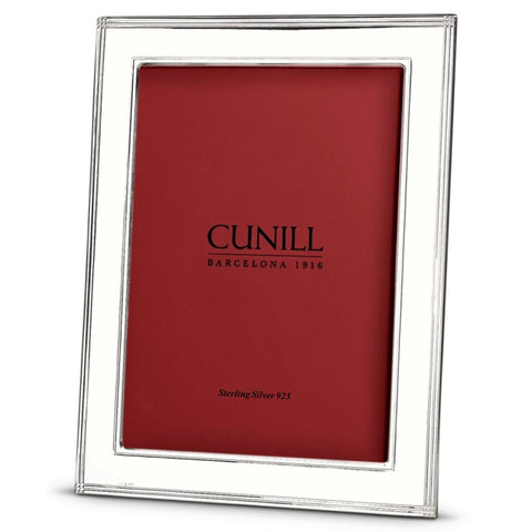 Cunill 'Madison' 8x10 Non-Tarnish Sterling Silver Picture Frame