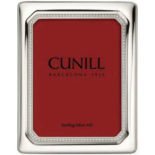 Cunill 'Roma' Non-Tarnish Sterling Silver Picture Frame in 5" x 7"