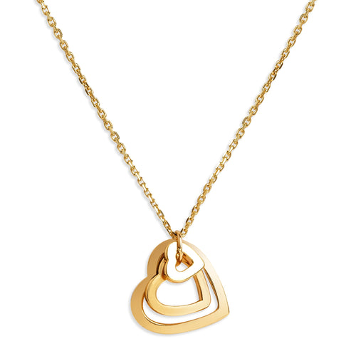 Mysha Love in Bloom Triple Heart Ring Pendant