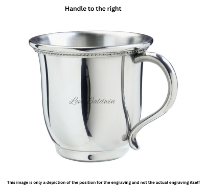 Salisbury Georgia Pewter Baby Cup - 5 Oz.