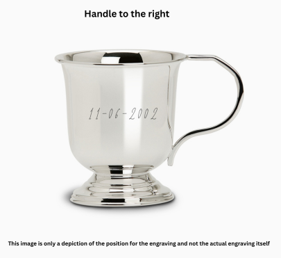 Krysaliis Sterling Silver Baby Cup- Pedestal