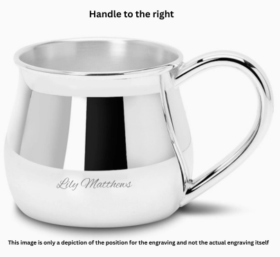 Krysaliis Sterling Silver Baby Cup - Traditional Bulge