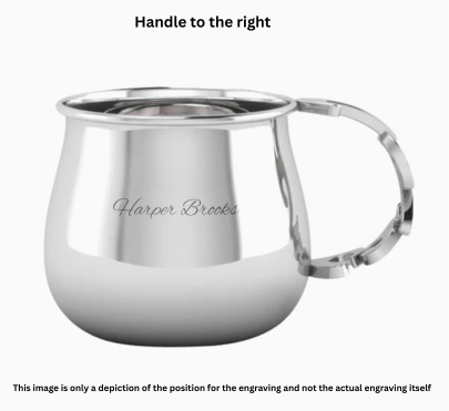 Krysaliis Sterling Silver Baby Cup - 123