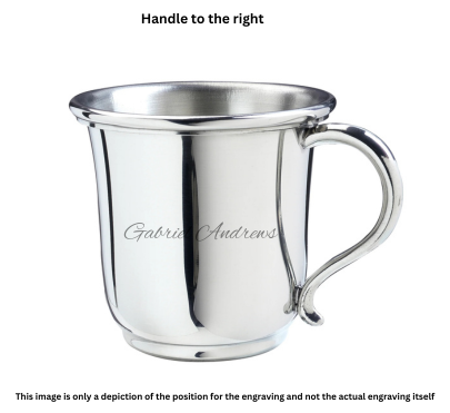 Salisbury Pewter Alabama Pewter Baby Cup - 5 oz