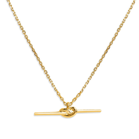 Mysha Knot Bar Pendant