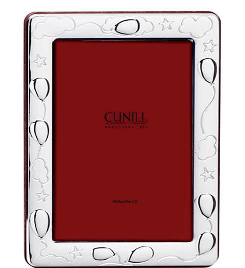 Cunill 'Balloons' Non-Tarnish Sterling Silver Picture Frame in 4" x 6"