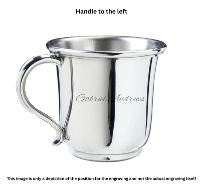 Salisbury Pewter Alabama Pewter Baby Cup - 5 oz