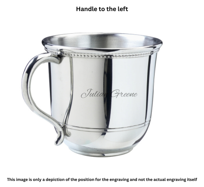 Salisbury Images Pewter Baby Cup