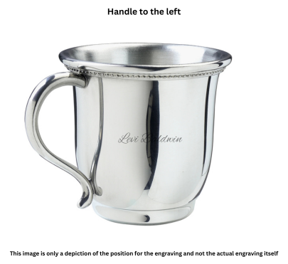 Salisbury Georgia Pewter Baby Cup - 5 Oz.