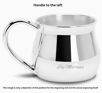 Krysaliis Sterling Silver Baby Cup - Traditional Bulge