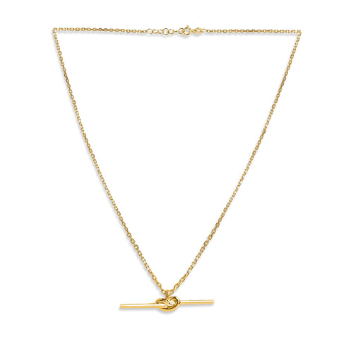 Mysha Knot Bar Pendant
