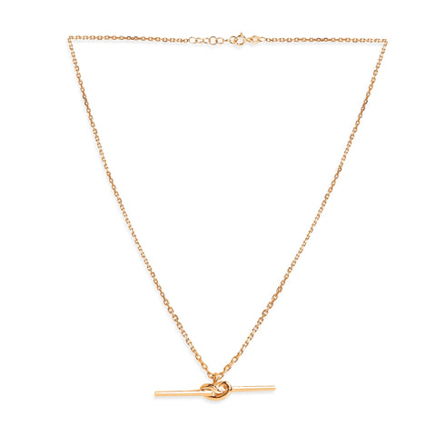 Mysha Knot Bar Pendant