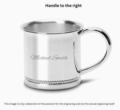 Krysaliis Sterling Silver Classic Cup - Beaded