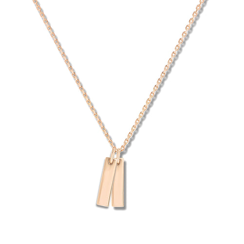 Mysha Personalized Dual Bar of Love