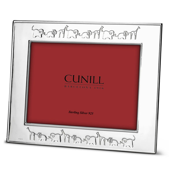 Cunill 'Safari Parade' 4x6 Picture Sterling Silver Frame