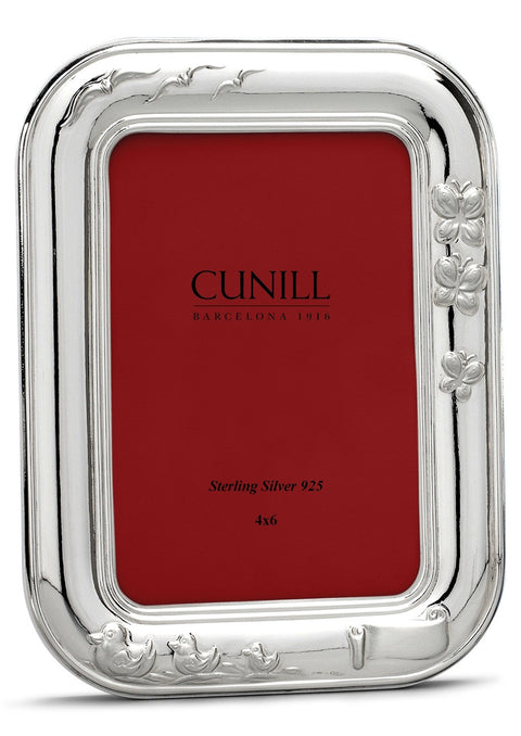 Cunill 'Spring Day' 4x6 Sterling Silver Picture Frame