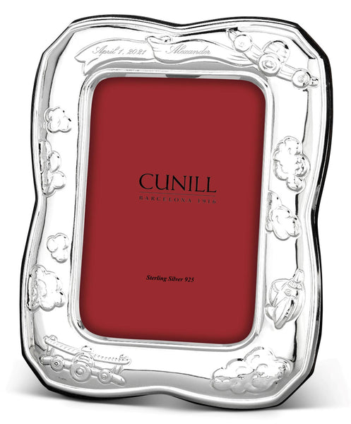 Cunill 'Airplane' 3.5x5 Sterling Silver Picture Frame