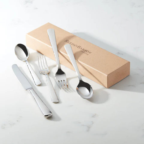 Reed & Barton Silver Echo Flatware Place Setting – 5 Pieces