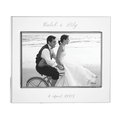Reed and Barton Addison Silverplate 4" x 6" Photo Frame