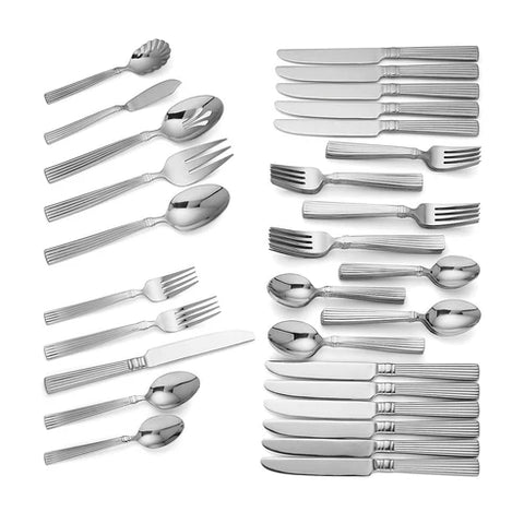 Reed & Barton Crescendo II Flatware Set – 65 Pieces