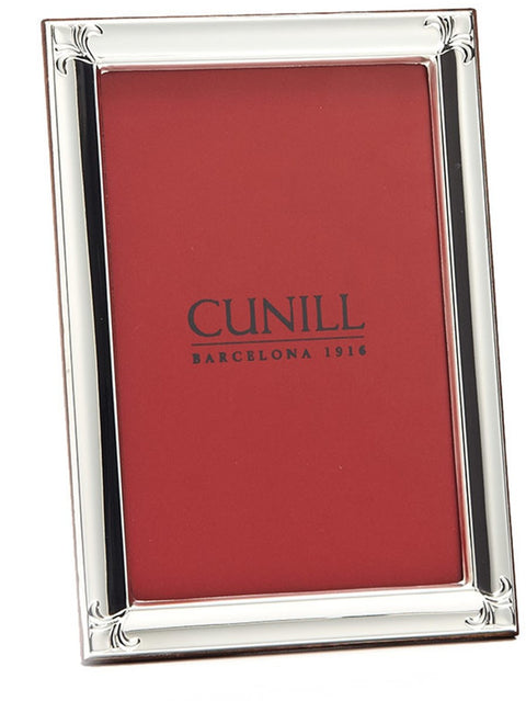Cunill 'Fleur de Lis' 4x6 Non-Tarnish Sterling Silver Picture Frame