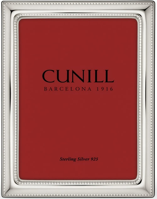 Cunill Pearls Sterling Silver Picture Frame in 5" x 7"